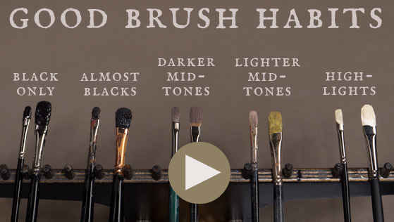 Good Brush Habits and How to Load Your Brush with Paint
