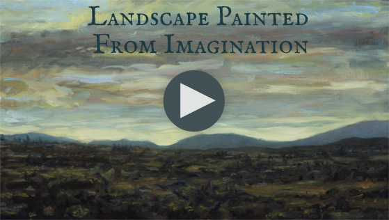 Landscape from Imagination - Oil Painting Demonstration
