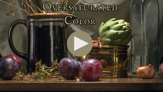 Natural Color vs Oversaturated