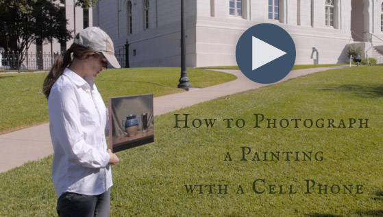 How to Photograph Paintings With a Cell Phone