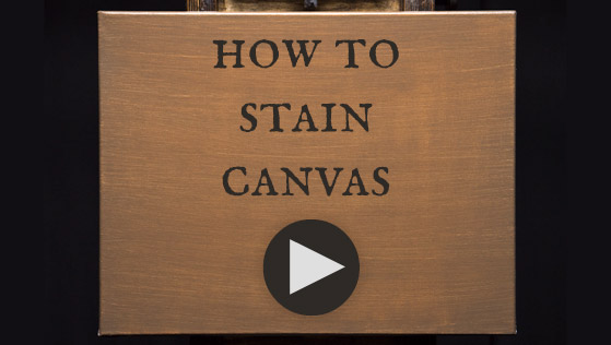 How to Stain a Canvas